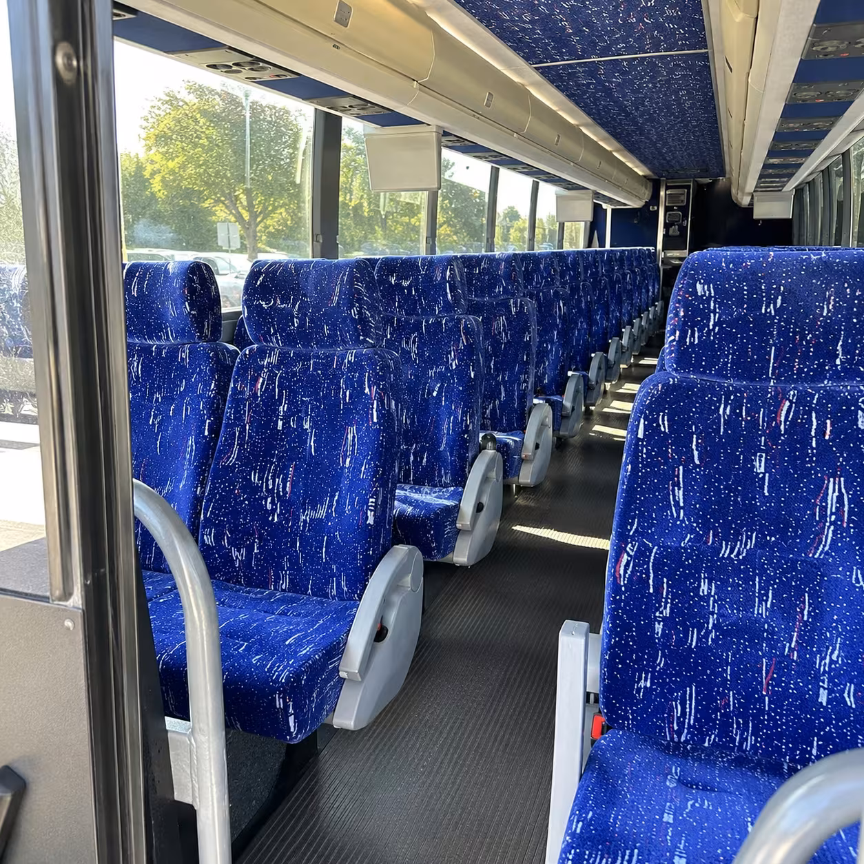 shreveport charter bus interior