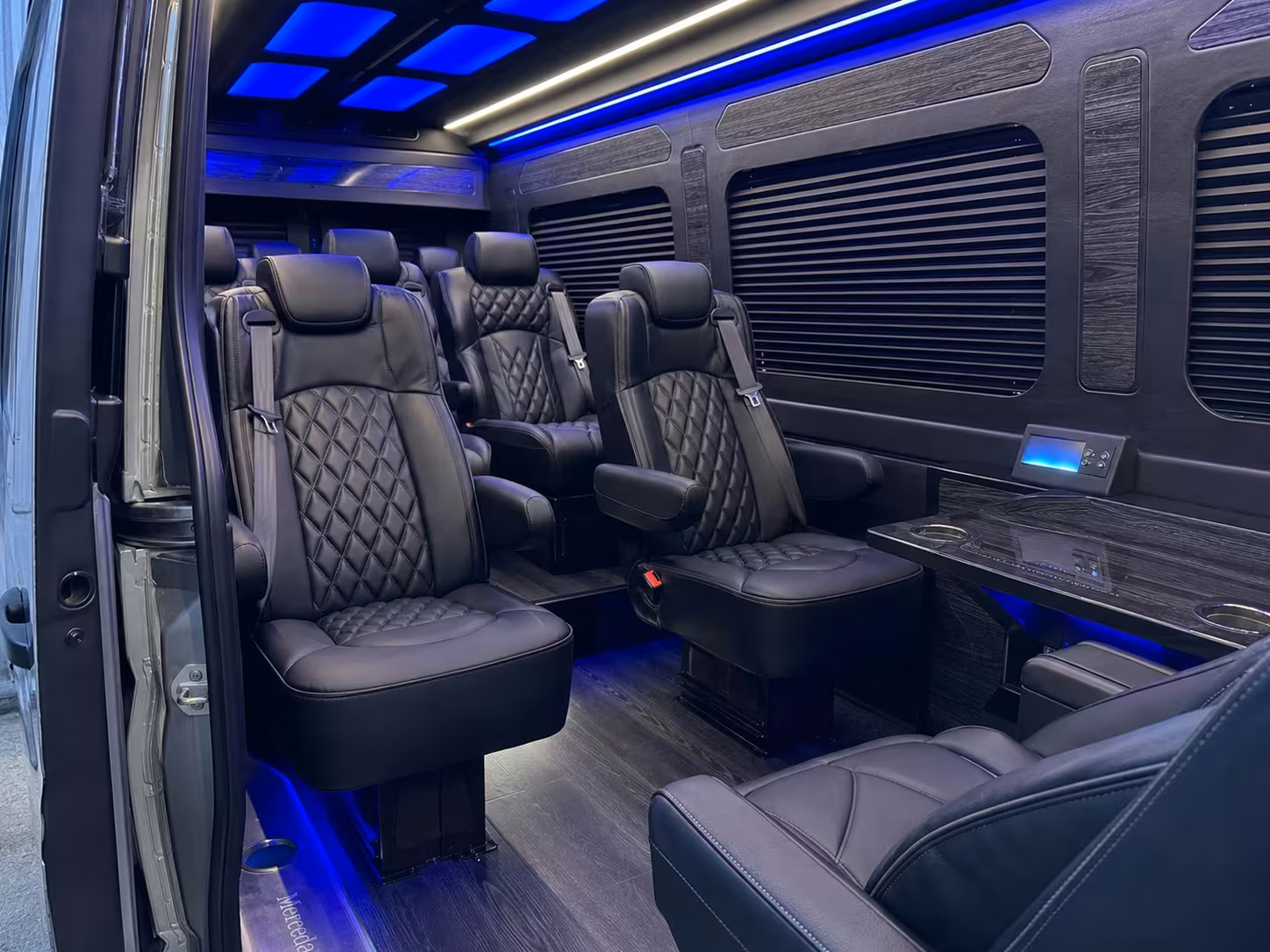 sprinter van transportation for groups and events across shreveport