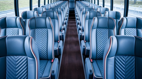 50 passenger charter bus interior little rock