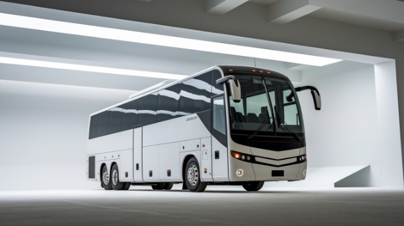 54 passenger charter bus little rock
