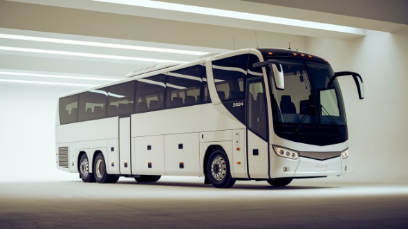56 passenger charter bus little rock