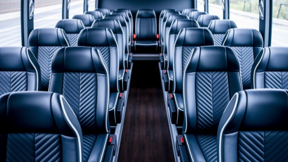 shreveport 18 passenger minibus inside