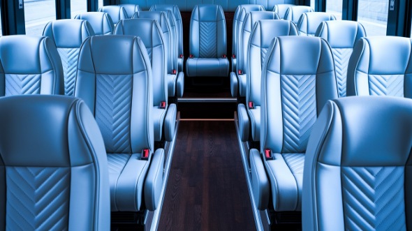 shreveport 30 passenger minibus inside