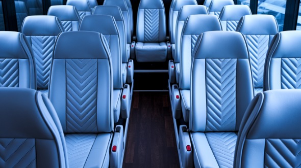 shreveport 35 passenger minibus inside