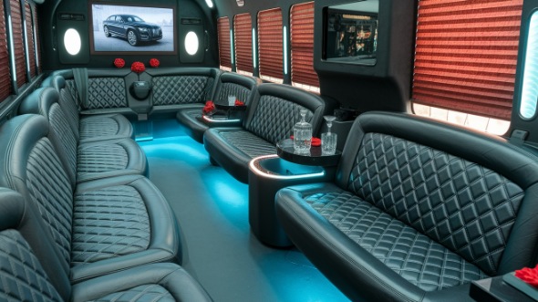 shreveport sprinter limo rental inside