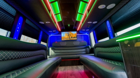 sprinter limo rental interior little rock